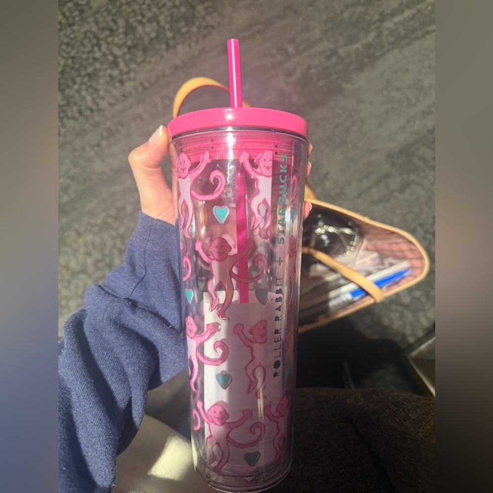Roller Rabbit starbucks holiday cup